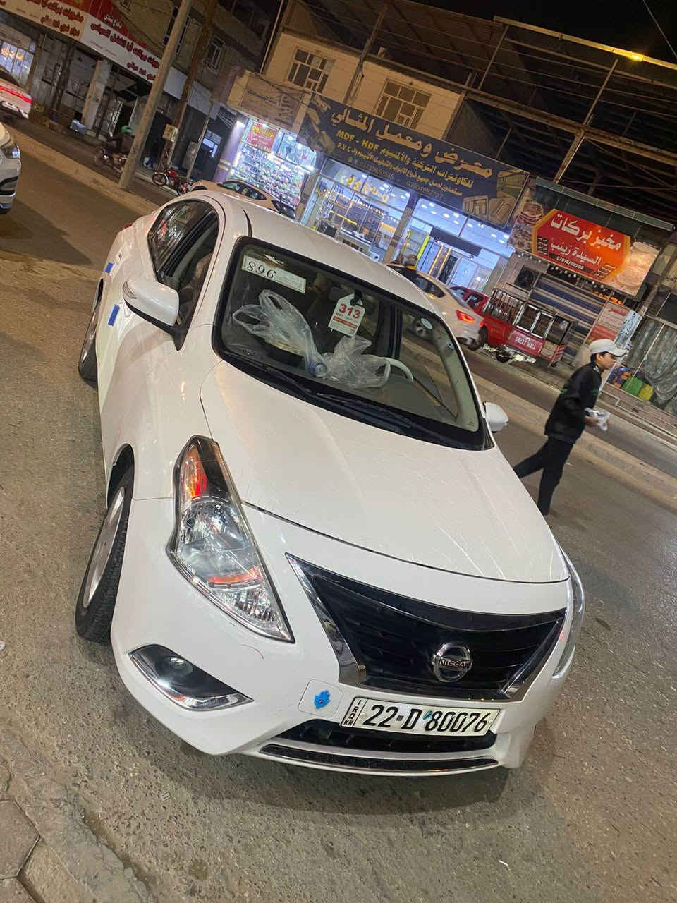 نيسان صني 2023 
ماشيه 48 الف كيلو
رقم اربيل تريد وكاله تريد مداور موجود
بيها مكانين بارد 
بدون حادث  لا ضربه قويه
مكان السياره النجف  حي السلام
السعر 120 بيها مجال كلش بسيط
للتواصل
*********** النجف, العراق
