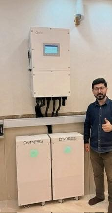 كفاءة، استدامة، وأمان مستمر! ☀️🔋
جانب من أعمال كادرنا الهندسي المحترف في تنصيب وتشغيل أحدث منظومات الطاقة الشمسية (انفيرتر سولز والبطاريات شيساج او داينيز) وايضاً موجود كافة المنظومات ولجميع الفئات بأعلى معايير الدقة والسلامة.

الضمان: 5 سنوات على التنصيب والدعم الفني.(من شركتنا) (اما من الشركة المصنعة تصل الى 20 سنة)

للاستفسار والتواصل: ***********
بإشراف وإدارة المهندس هيثم الخفاجي.

#الطاقةالشمسية #العراق #لايك #منظومات #solarenergy #متابعة #solar #كهرباء #الكهرباء
