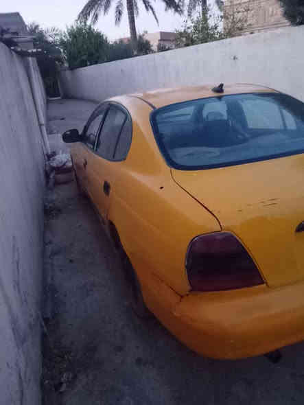 يا الله ...
دايو لكنزا 1999
كير ومحرك فكتره ..
سياره جاهزه فقط صالنصه مكسوره..
سعره 18ورقه 
رقم *********** كركوك
