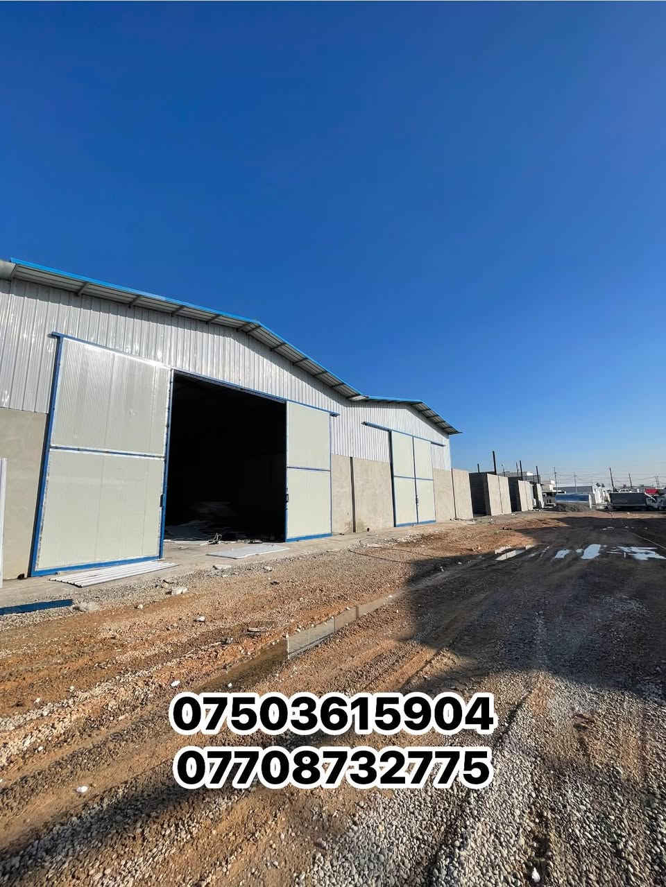 تم بحمد الله تنفيذ 7 مخازن صناعية (جملونات) في سهل نينوى (صناعة كوكجلي) 
وفق الأصول الفنية والمواصفات المتفق عليها..
التزام بالمخططات، دقة في جميع مراحل التنفيذ

▪️ خبرة ميدانية في أعمال الجملونات والمخازن الصناعية

📍 إمكانية العمل في جميع المحافظات العراقية
📞 للتواصل والاستفسار 

***********   
08732775‏077
