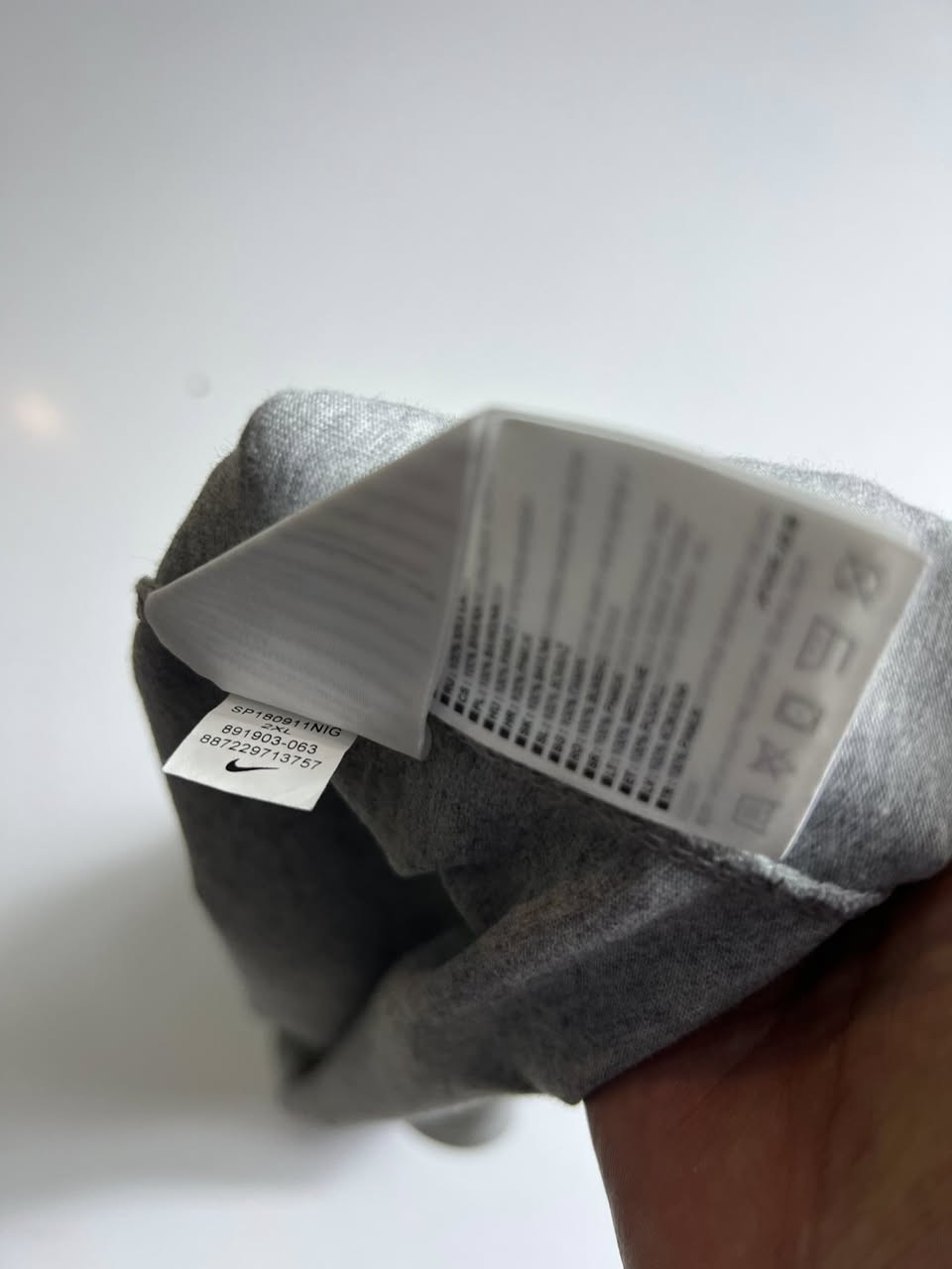 تيشرت قطن ماركة نايك 
نضافه 💯
قياس 2XL
حجز خاص
تابع كل ماهو جديد ومميز ونادر 
توصيل موجود 🚚


**إذا كنت صاحب هذا الإعلان وتريد حذفه لأي سبب، رجاءا أرسل رسالة إلى الدعم الفني**