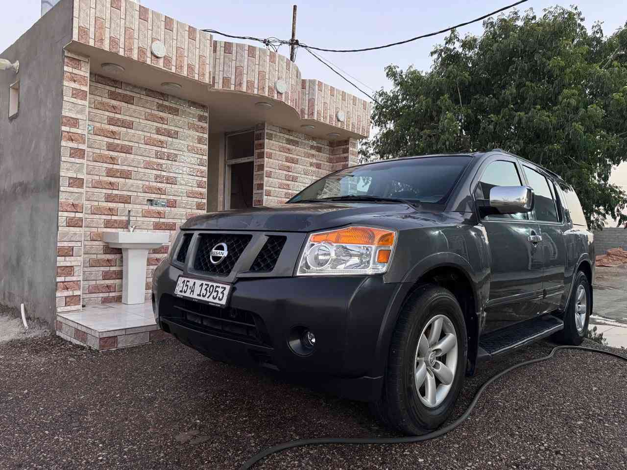 السلام عليكم
نيسان ارماده 
موديل 2011 
رقم انبار 
كشنات كهرباء 
شاشه
محرك 8 سلندر 
تبريد 3 قطع
7 راكب

مكان السيارة الأنبار الرمادي 

***********
