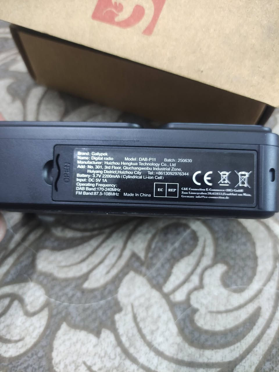 راديو امزون للبيع جديد غير مستخدم بطاريه ليثيوم +طاقه شمسيه +منفذ رام +منفذ شحن تايبسي السعر 12الف 
***********
