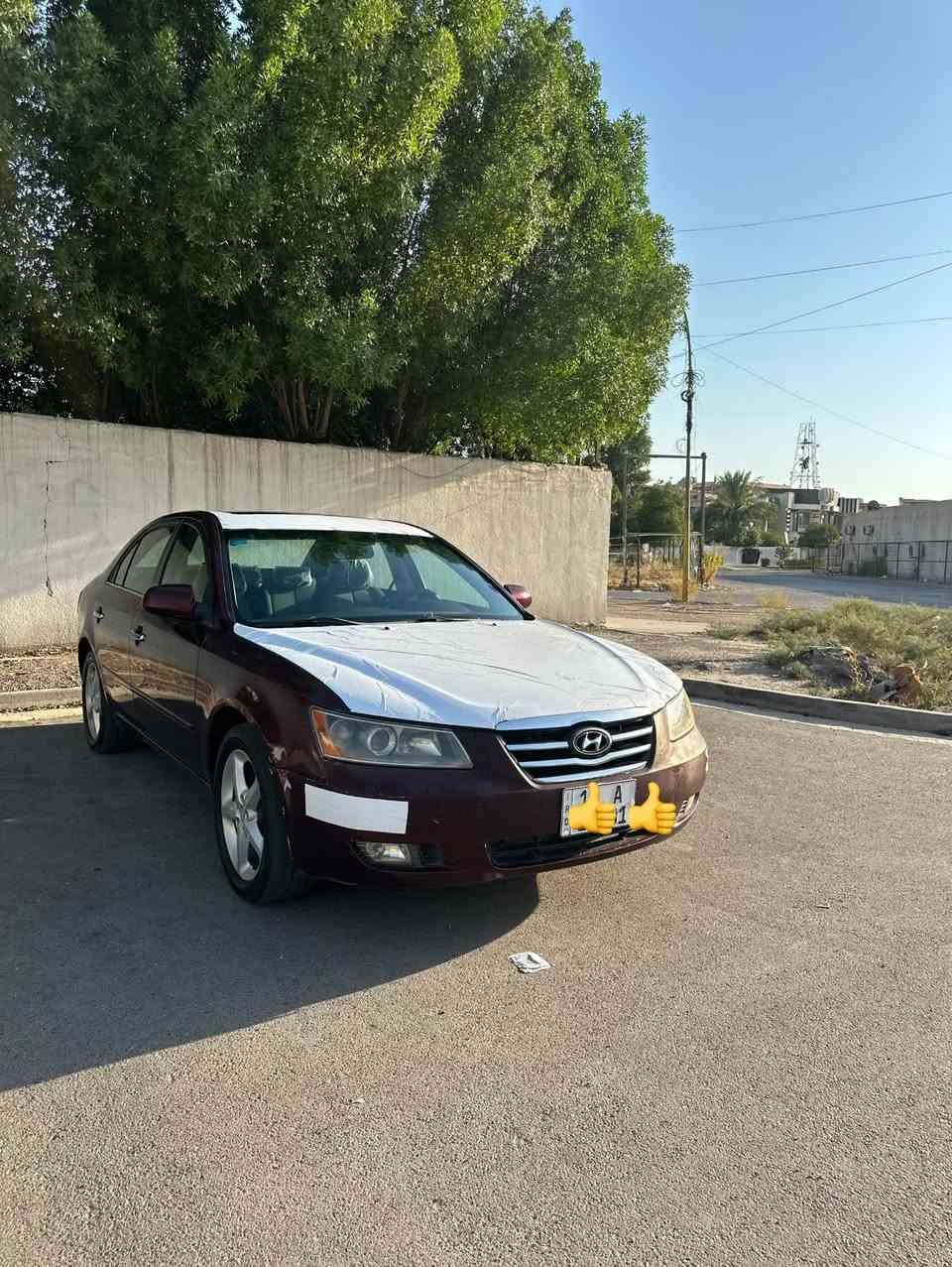 السلام عليكم سوناتا للبيع 2008 رقم بغداد دولي بأسمي تبريد ثلج ٦ سلندر مكينه كير صدر امامي خلفي جديد فتحه سلايد تحكم ستيرن جهتين كشنات كهرباء شاشه السعر 95 وبيهة مجال العنوان بغداد الإعلام ***********
