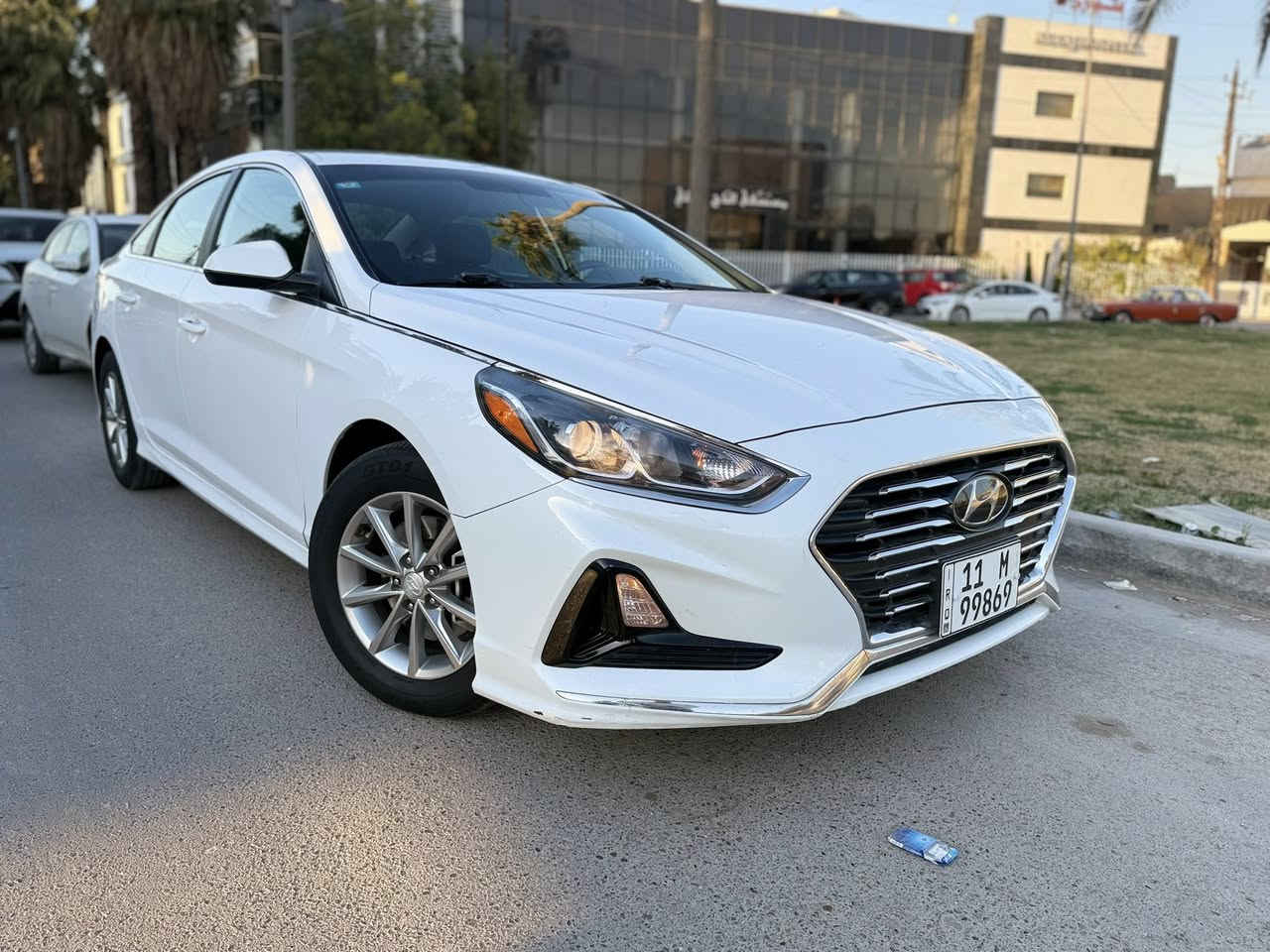 هونداي سوناتا 
وارد امريكي 
2019
مستخدم عداد 70.000
حادث بسيط بالباب الاماميه والخلفيه صور الحادث بالمنشور موجوده 
مكينه 2.4
شاشه كبيره 
تحكم ستيرن 
كامره حلفيه 
ويل كب 
درايف مود 
داخل اسود 

مكانه بغداد الكراده 

‭0770 344 7990‬
