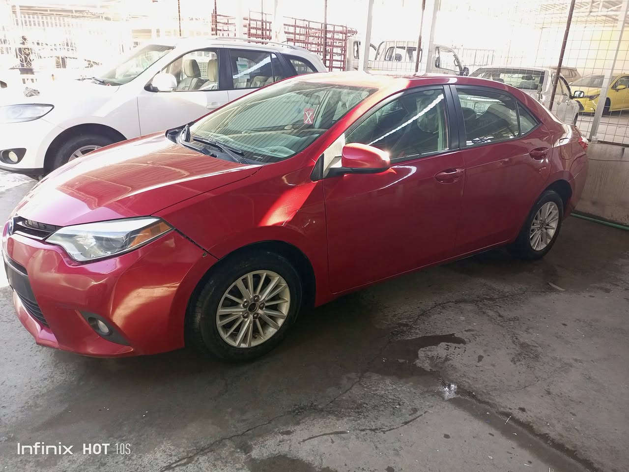 السلام عليكم 
كورلا2014
وارد امريكي،محرك 2000
كير محرك شركه مامفتوحات 
حداديه اماميه خلفيه جدا ممتازه تخم تاير جديد تبريد منضومه شركه 
لا يت زنون،
فول تحكم ستيرن 
شاشه وكامره 
ويل كب،السياره،،،،،،،،،،فقط الجاملغ الخلفي،صبغ،والجنطه،مرشوشه،،،،
حادث جدآ بسيط،،،،وموجوده صور الحادث ....

...السعر120.....
إتصال 
***********
***********
