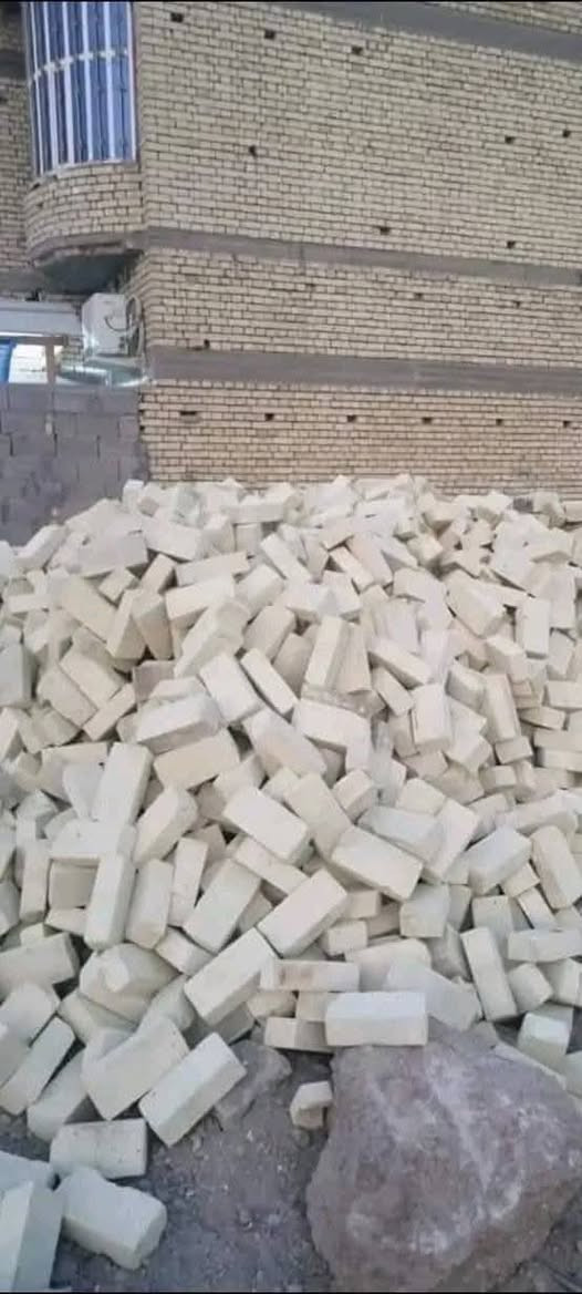 يوجد  #طابوق معامل العمارة
  عدد 8000طابوقه #وزياده500 
#ويوجد #تك 4000وزياده# 250
 ويوجد كسر للبيع 
نوع بيرنا (الطيب-العماره)  
ونوع انجكتر. قوه ولون وعدد كامل وقالب واحد  
ويوجد طابوق درجه ثانيه بانسب الاسعار مواصفات عاليه

الإستفسار الاتصال على الارقام التاليه او على الواتساب

 ***********
