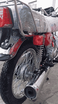 دراجة نارية • ٧ أوراق • محرك باكيت