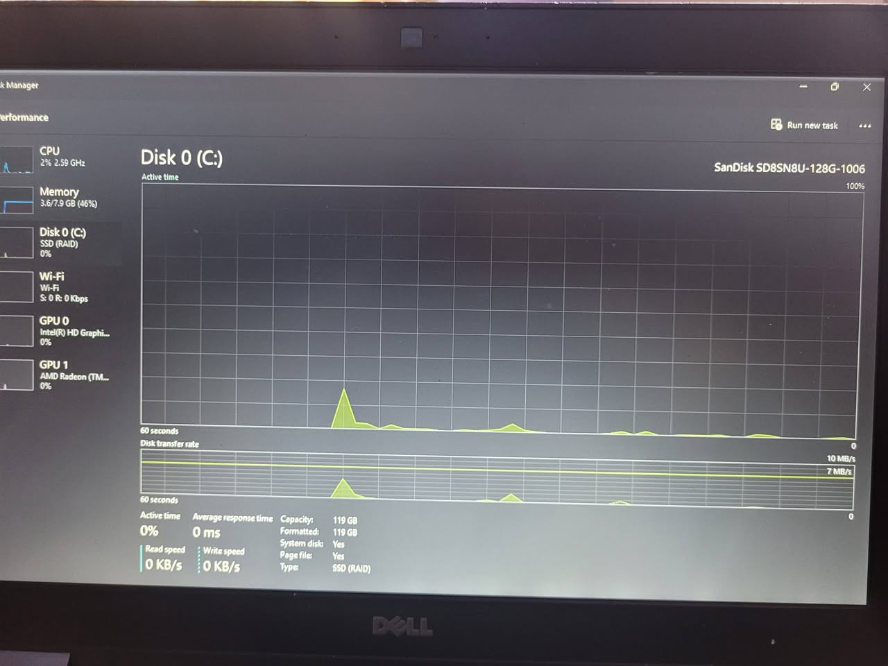 Dell latitude E5470  السعر 200 الف
I5 6440Hq جيل السادس

Ram 8gb الرام ٨

Gpu r7 amd radeon m360 2gb كرت شاشة خارجي

Gpu intel graphics HD 530 4gb كرت شاشة داخلي

Sandisk m.2 128 هارد 

مشغل عليه العاب مثل gta v و battlefield 1 و skyrim v و alan awake و dark souls remastered

الجهاز بي مكانين هارد m.2 اني مستخدم واحد فقط

كل المواصفات بالصور

بي اضرار خفيفة بالشاصي السماعة بيه مشكلة لكن الجهاز شغال بدون مشاكل اي استفسار اني بالخدمة

مكاني بغداد حي البتول ماعندي توصيل اعتذر رقمي

***********
