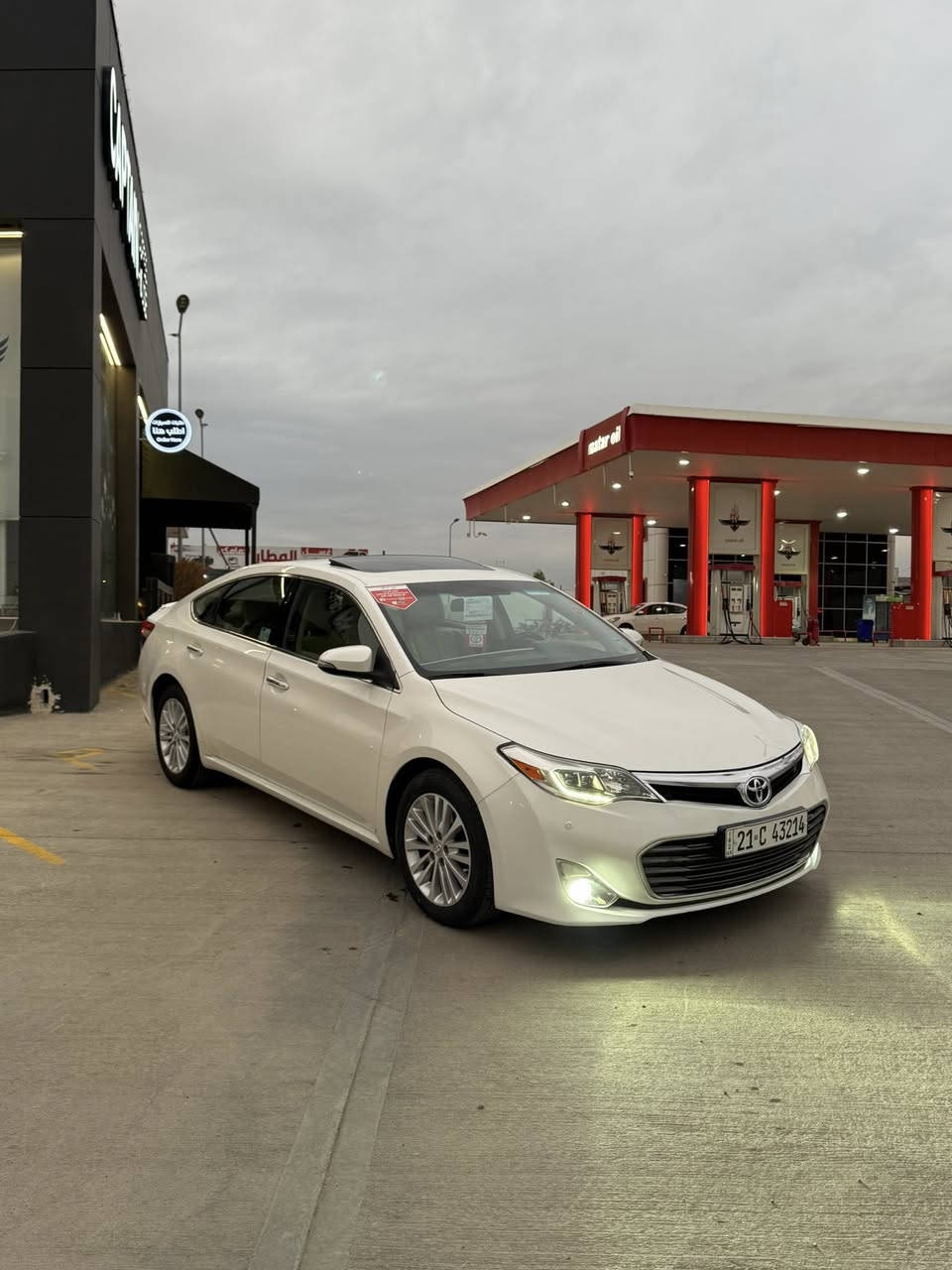 تويوتا أفالون 2013للمت  خليجي
فل مواصفات: فتحة سقف، بصمة، 6 سلندر
مقاعد جلد تبريد وتسخين، لايت ، زينون
الكير والمكينة مامفتوح شرط،  وبدون عيب
لا يوجد صوت دجيتال
ماشية فقط 106 ألف كم حقيقي

سعر208ورقه بي مجال قليل 

السيارة نظيفة جداً وجميلة
المقاعد اماميات جلد بلادي
بدون صبغ، بدون ضرر بيه مكانين بارد PDRولباقي سياره كفاله عامه حته من رصعه 

                                              

الموقع:كركوك 

أرقام المالك:
***********
