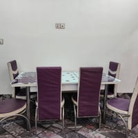 ميز طعام • 6 كراسي • طقم سفرة