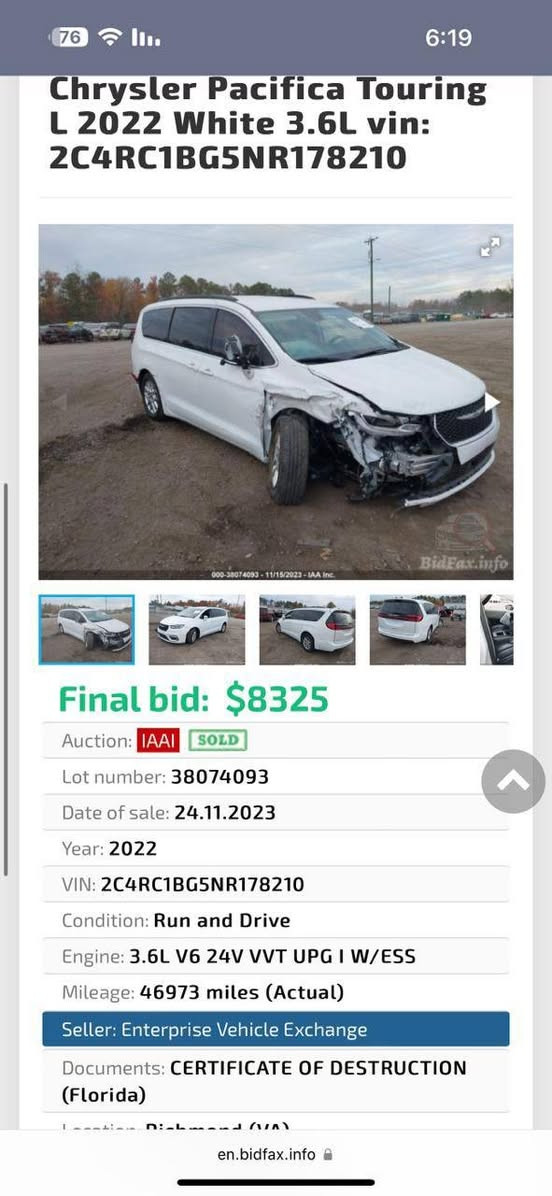 سلام عليكم بوسفيكا للبيع دفترين و ٤٠ موديل ٢٠٢٢ حادثه جاملغ الايمن المكان الكاضميه شارع محيط الرقم ***********
