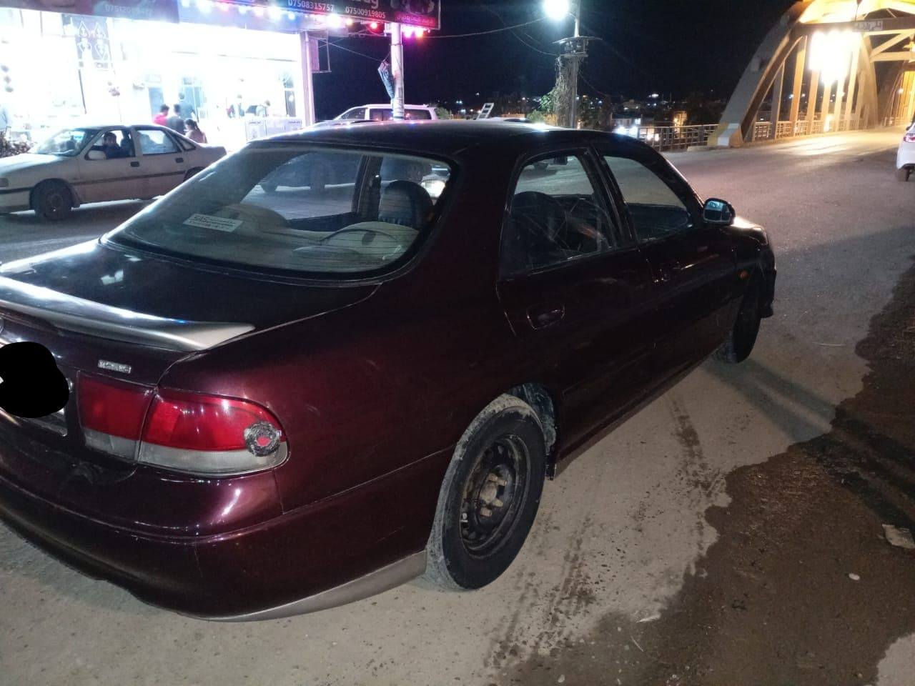 بسم اللە الرحمن الرحیم
مازدا فاسۆلیا 626 مۆدێل 1992، ڕەنگ ماڕۆنی، سەنەوی تا مانگی 7ی 2029 تازایە، بەناوی خۆمە
بەشەرتی تەحویل،بڕاوە
کۆبۆنی بەنزینی هەیە، 
گێڕعادی
گێڕ و مەکینە بەشەرت،
سەیارەکەماڵی دۆستە هی مەعرەزو شت نیە تەبریتە، قفڵ مەرکەزی جام کارەبایە، 
سعری 51گەڵاو معامەلەیەکی برایانە
***********
شوێن:تەق،تەق🌍 كويسينجاك, أربيل
