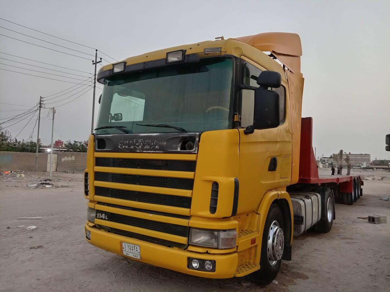 سلام عليكم سكانيه مديل 2002 سياره كامل رقم كركوك شرطه وكاله  سياره تخمه تايره بل سنويه صهريج ابيع راس تريده راس وعربان سعره 120 وبيه مجال وهاذه رقمي ***********
