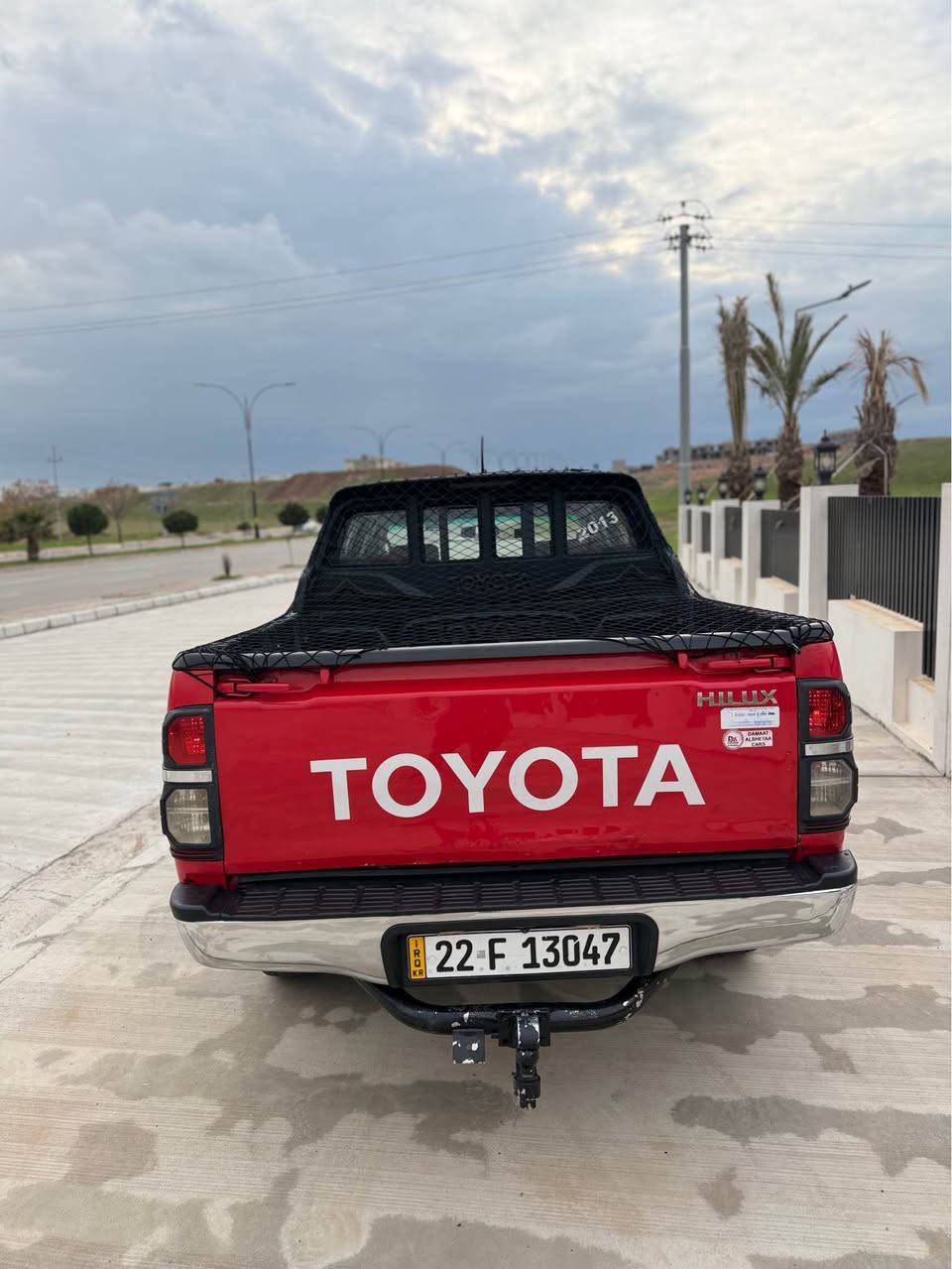 ***********    .
TOYOTA HILUX 2013 سيد نهرو
بي سبوخ  زور خاوينه  
270kmروشتوه بيلادي
مكينه بي عيبه 
جار تا جديد 
سعرتلفون بكا
*********** اكر, نينوى
