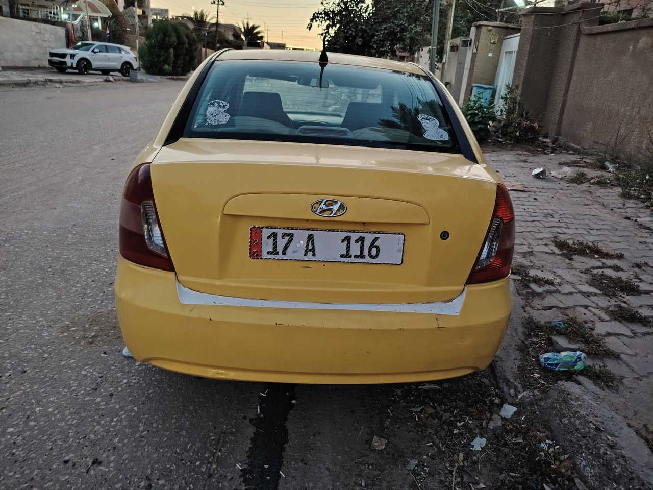 اكسنت للبيع 2007 رقم مثنى انكليزي بسمي هزه جديده سنويه 2031  كير محرك حداديه كهربائيات كفاله السعر ٦٨ ورقة السيارة ب كربلاء رقم الهاتف ***********
