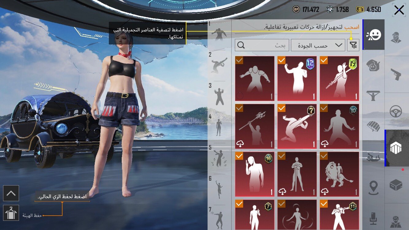 حساب ببجي للابيع حساب كامل من كلشي 