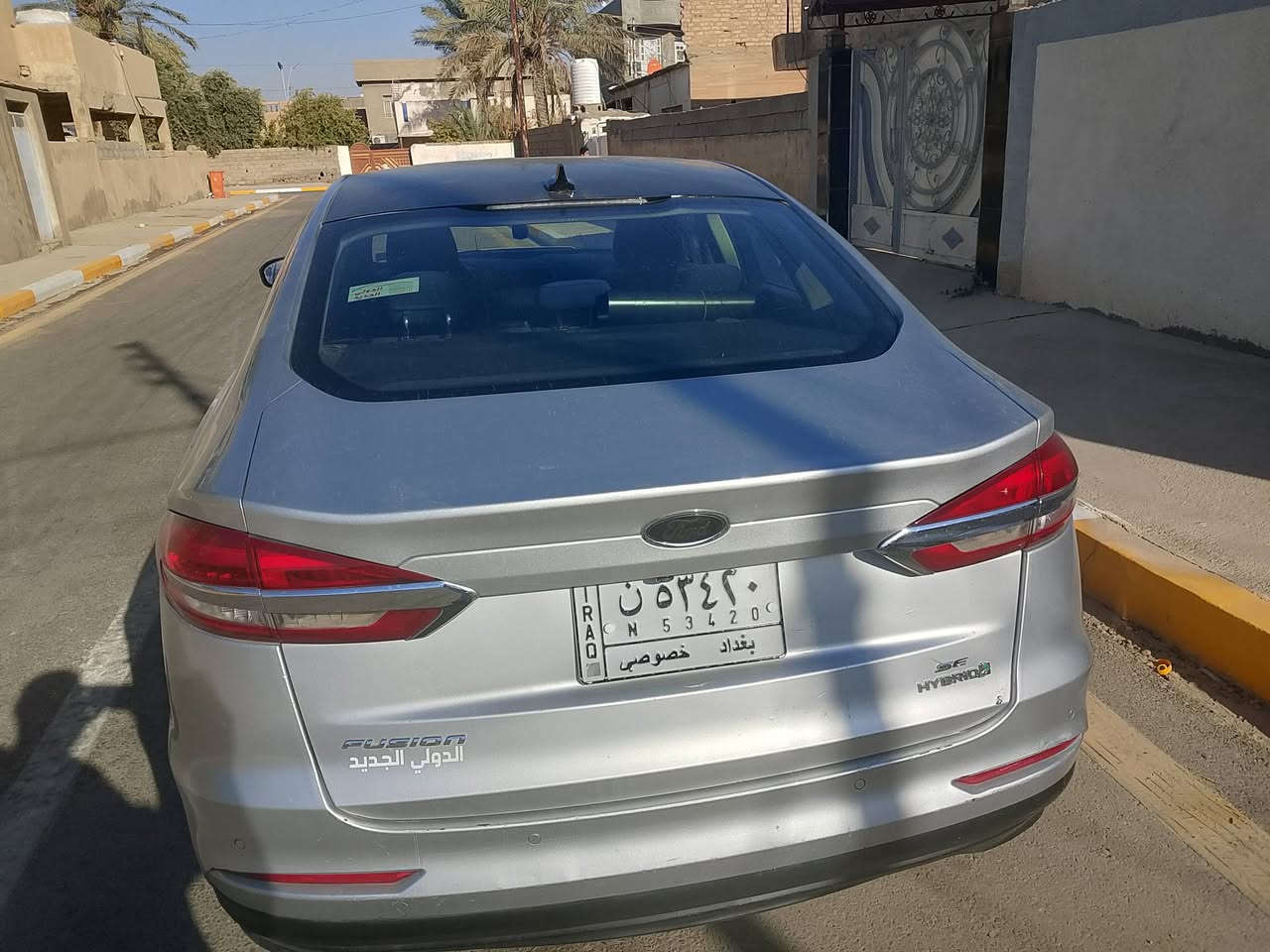 السلام عليكم ورحمه الله للبيع سيارة فورد فيوجن محرك سياره 2000 هايبرد موديل 19 حادث بسيط بدون دواخل رقم بغداد الرقم الجديد ما راح اذكر السعر انت قيم واخذ بلي يرضي الله سبحانه لا والله محتاج فلوس ومضطر ابيع  السيارة حلوة وجاهز التواصل على الرقم *********** السيارة موجودة في محافظ ديالى تحاتي للجميع
