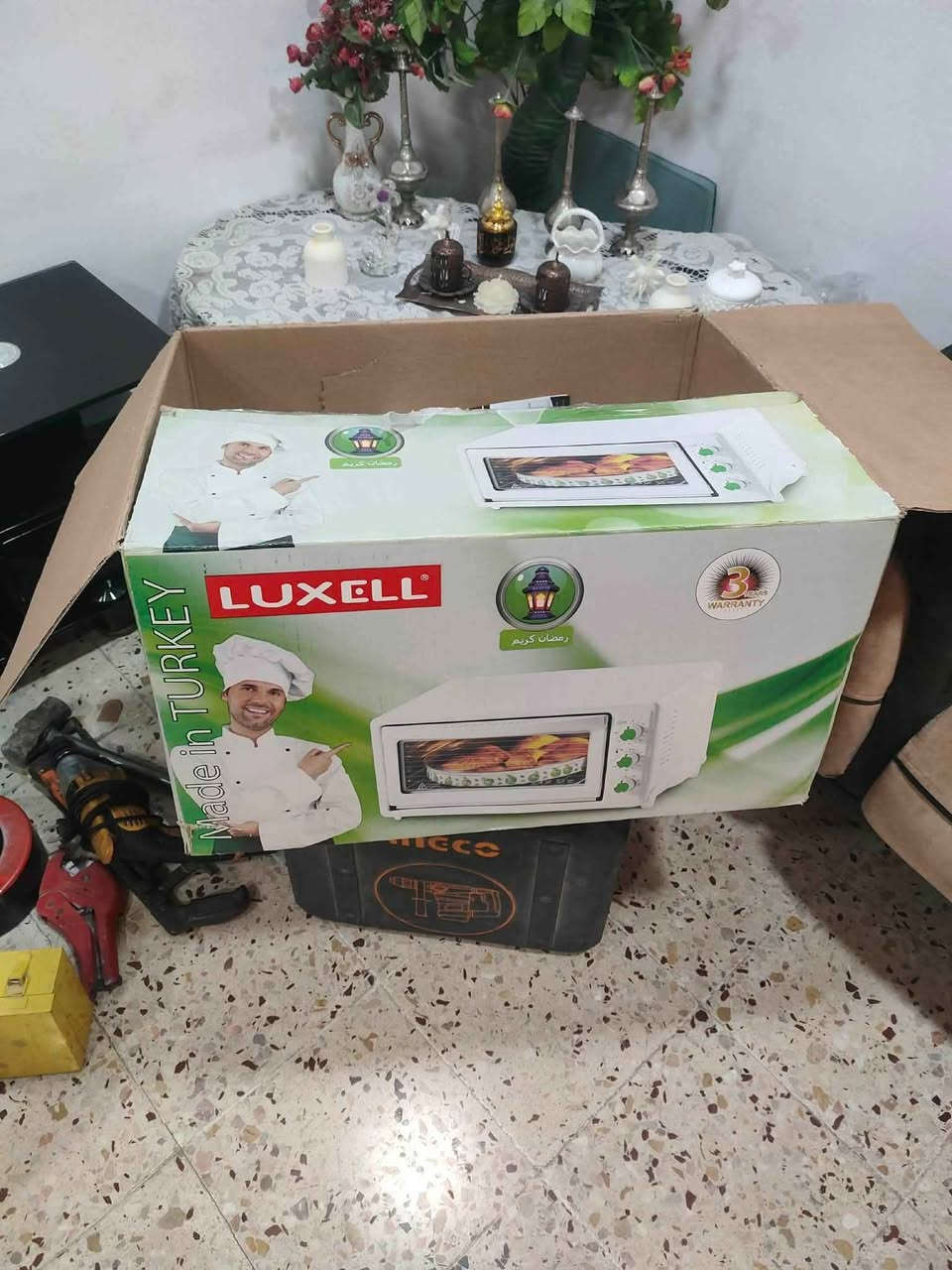 فرن كهربائي تركي استعمال مرتين ب٦٠ الف موصل, نينوى


**إذا كنت صاحب هذا الإعلان وتريد حذفه لأي سبب، رجاءا أرسل رسالة إلى الدعم الفني**