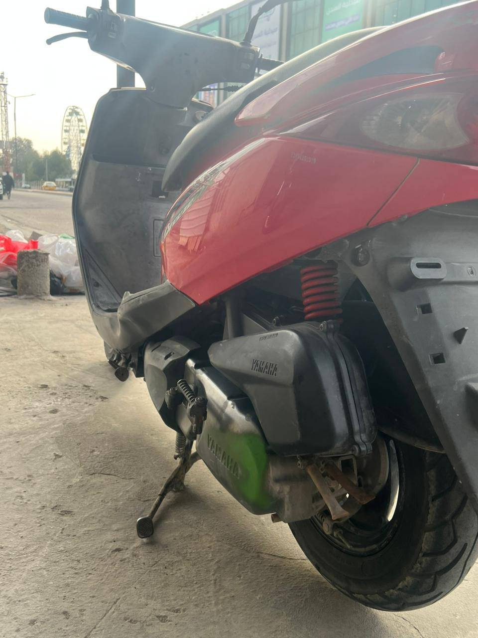 دراجة بانزين
نوعية بريز ياباني
سرعة الدراجة  ١٤٠
نضافة فول
كلشي شغال بيها
السعر مليون ١٠٠ بي مجال اذا شراي
العنوان مقابيل المول الفلوجة 
 رقم الهاتف
 *********** بي واتس 
***********
