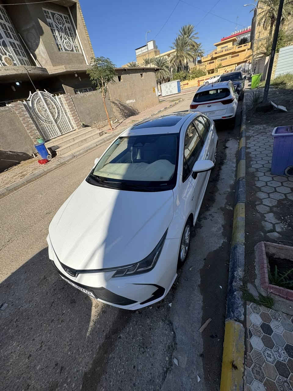 كورولا هايبرد 2025
جلد اسود
فتحه سلايد
رادار
مكفوله كفاله عامه حته من الشخط 
ماشيه 2800 حاليا وقابل للزياده
مكان السياره الكوت
السعر 162
***********
