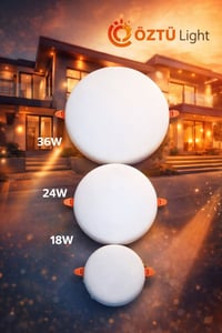 إضاءة ليد • ٣٦/٢٤/١٨ واط • ضمان سنتين