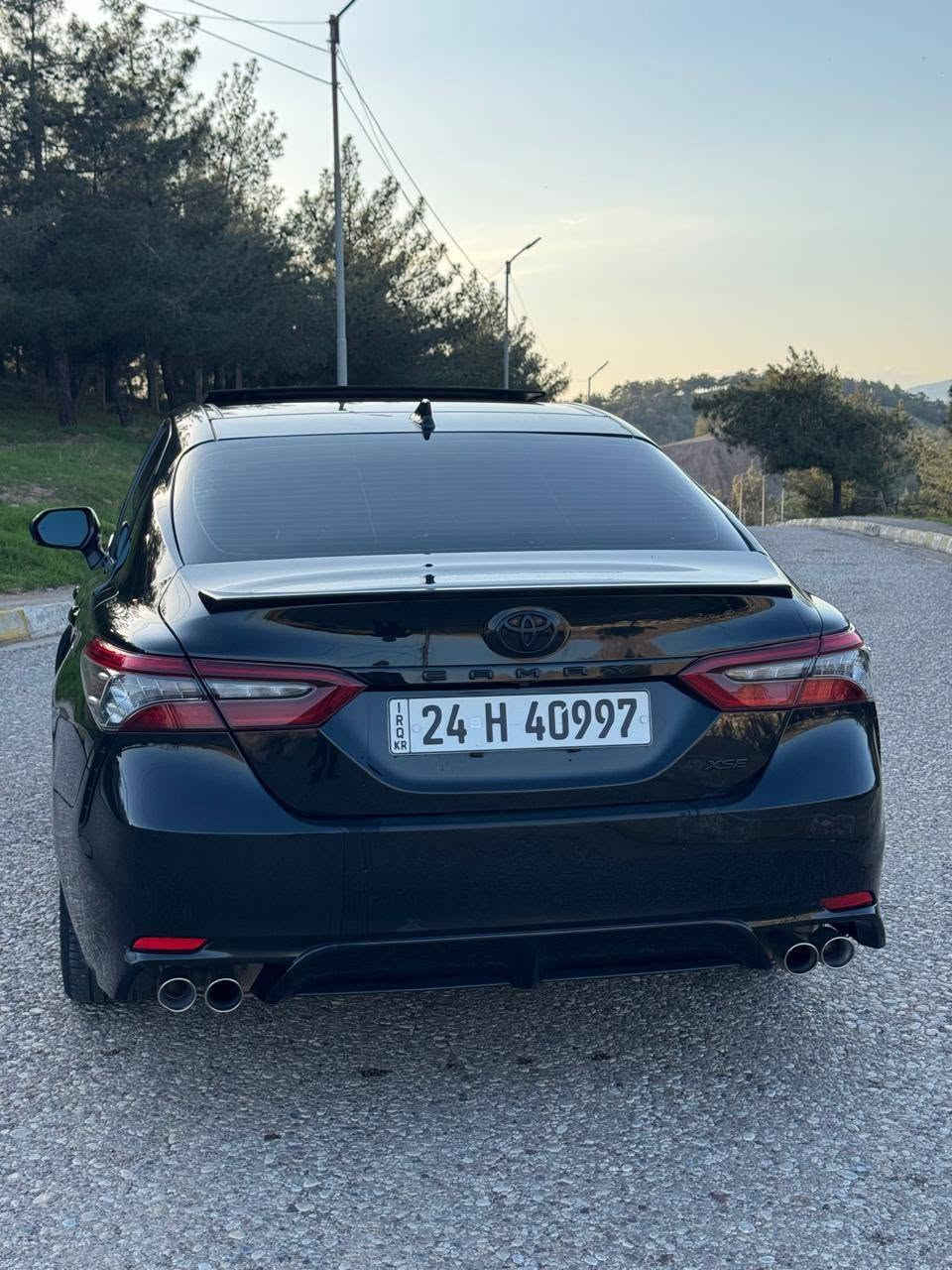 كامري 2024 xse full فووول
ماشيه 30000 km
الصبغ الي بيها تكمتين وجاملغ امامي بدون ايرباك و حادثها واضح بالصور . سعر السيارة 195$ ورقه وبيها مجال

مكان السياره موصل ودهوك
***********
