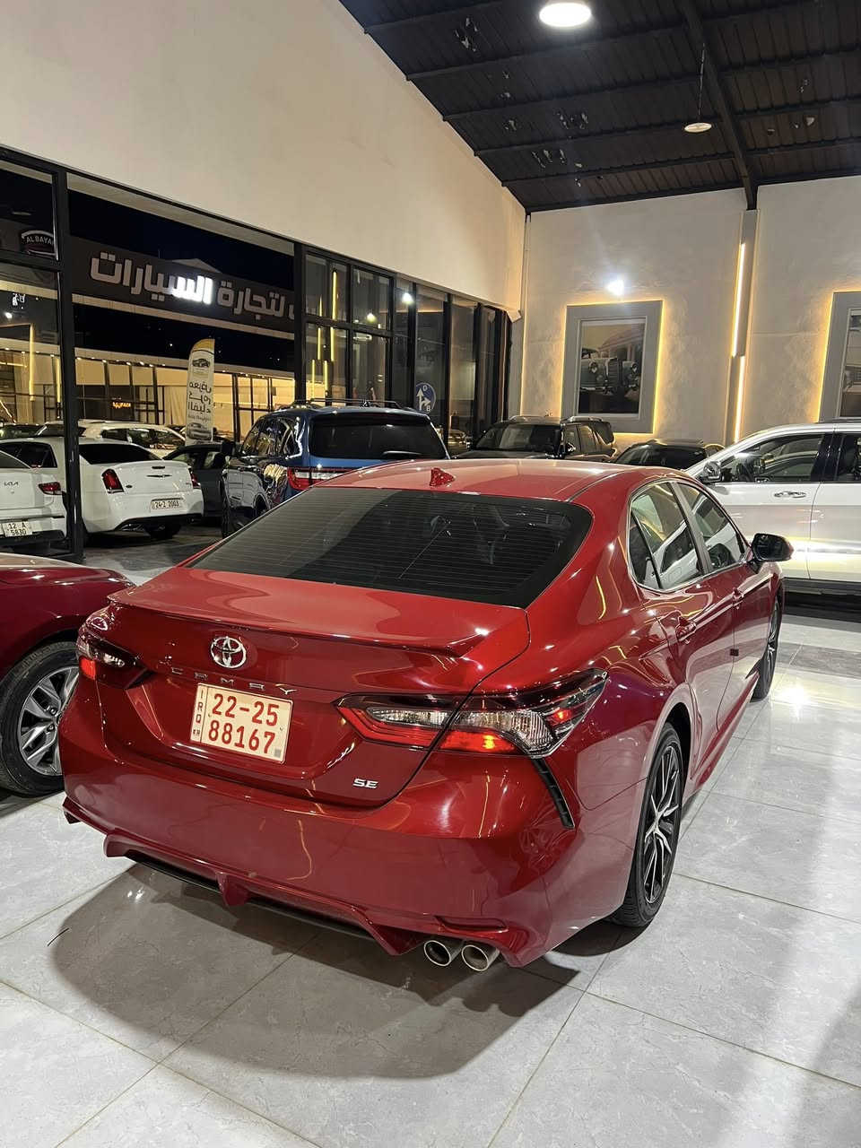 السلام عليكم
تيوتا كامري se وارد امريكي 2024

Toyota Camry  se 2024

محرك 2.5 (4)

ماشيه 28mi

سعر 195🔥🔥
بدون ايرباك
بدون صبغ حتى الدعاميات بشرط ✅

فقط تعديل pdr 

جاهز من كلشي دينار مصرف ماتحتاج

السياره كاتي تترقم اربيل -دهوك -سليمانيه

مواصفات السياره 

رادار جانبي

رادار أمامي 

٣ انضمه قياده 

داخل الجلد 

كشنات كهرباء

وباقي المواصفات المعروفه لفئه ال se

مكان السياره موصل 

للتواصل 

***********

***********
