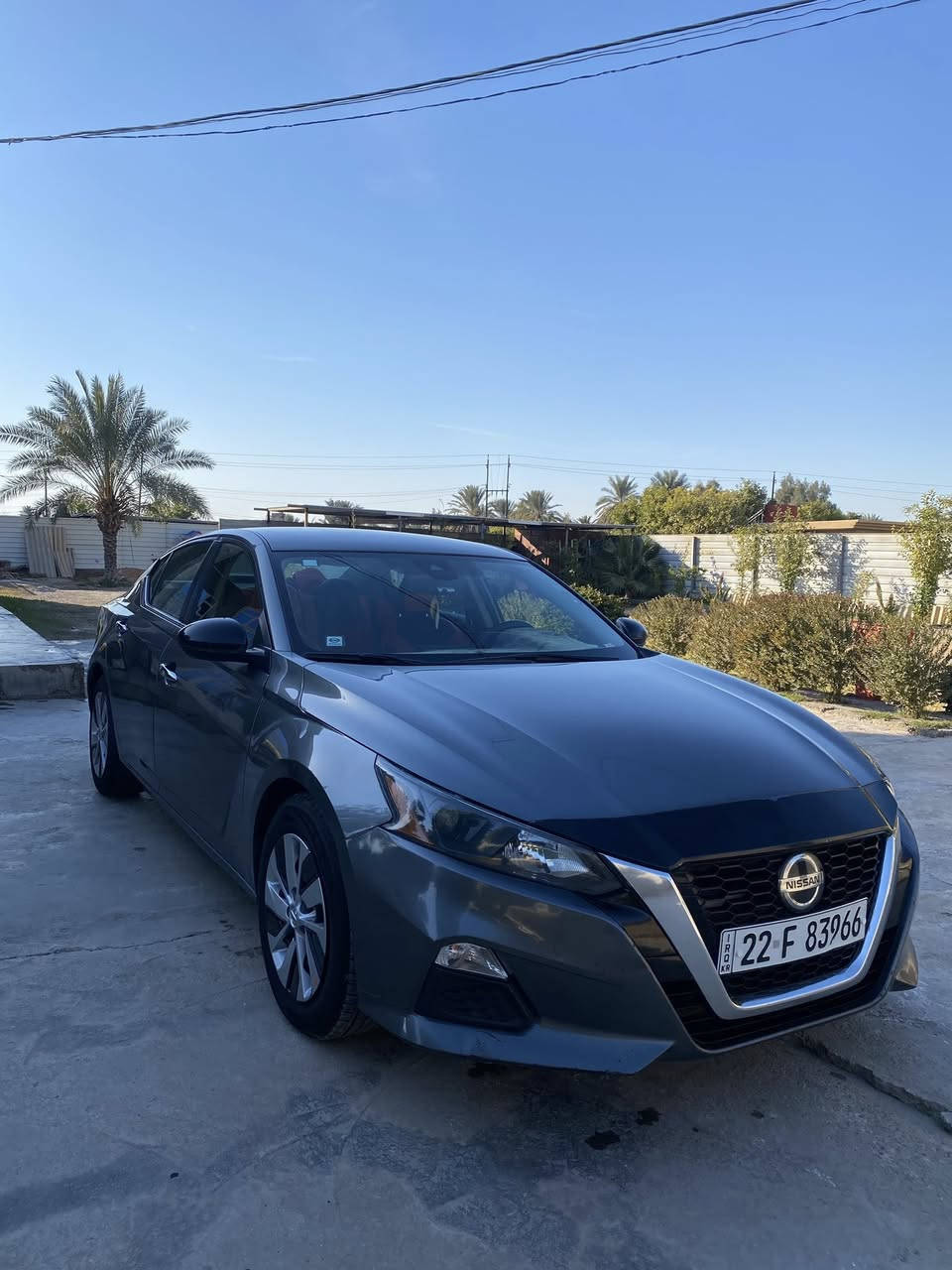 السلام عليكم 
سياره للبيع نيسان التيما موديل 2022 سياره رقم شمالي ب اسمي تحويل ثاني يوم موصفات تحكم ستيرن تحديد مسار رادار امامي خلفي توقف ذاتي بصمه تشغيل عن بعد حادث جاملق خلفي بارد مسافت شبر سياره نضيفه كفاله عامه كير ومحرك 

السعر 160$ وبيهة مجال بسيط

عنوان بغداد الغزالية 

***********
