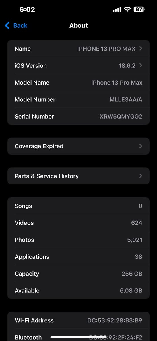 13 برو ماكس كامل ملحقات عربي شرق اوسط ذاكرة ٢٥٦ مكفول من كلشي 
بطارية ٧٨ بلادية واي صرف ما بيها 
الشراي يجي خاص


**إذا كنت صاحب هذا الإعلان وتريد حذفه لأي سبب، رجاءا أرسل رسالة إلى الدعم الفني**
