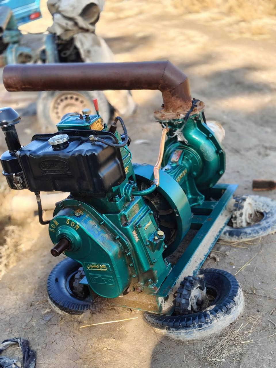 ماطور عشره حصان سومسون وصونده ثمانيه كامل غراضه ماء مفتوح السعر 750 وبيه مجال ***********
