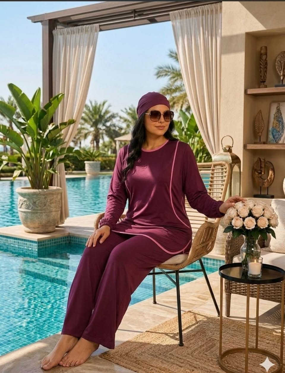 بوركيني يتكون من 3 قطع  يجمع بين التميز و الاناقة و يناسب جميع الأذواق 🤗

بوليميد من النوع الممتاز 

M L. XL XXL القياس


**إذا كنت صاحب هذا الإعلان وتريد حذفه لأي سبب، رجاءا أرسل رسالة إلى الدعم الفني**