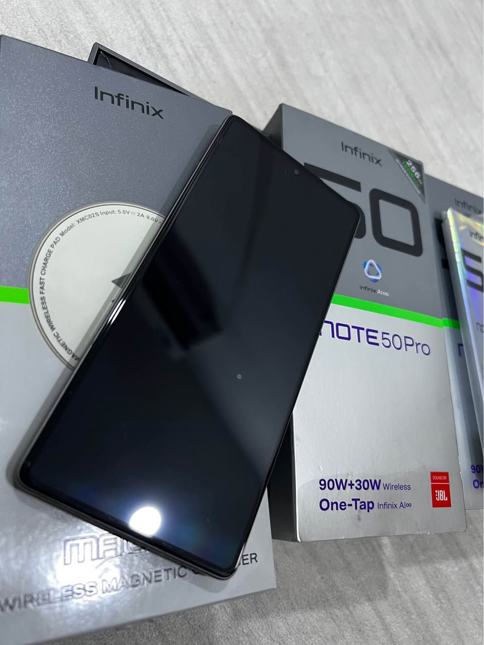 Infinix note50pro 
انفنكس نوت 50برو 
جهاز غني عن التعريف نضام ماك سيف 
جهاز ممستعمل شلع آخ الجديد 
مكاني الكوت حي الحكيم 
*********** استفسار واتساب 
السعر 350 قفل قفل دهل اوران, واسط

