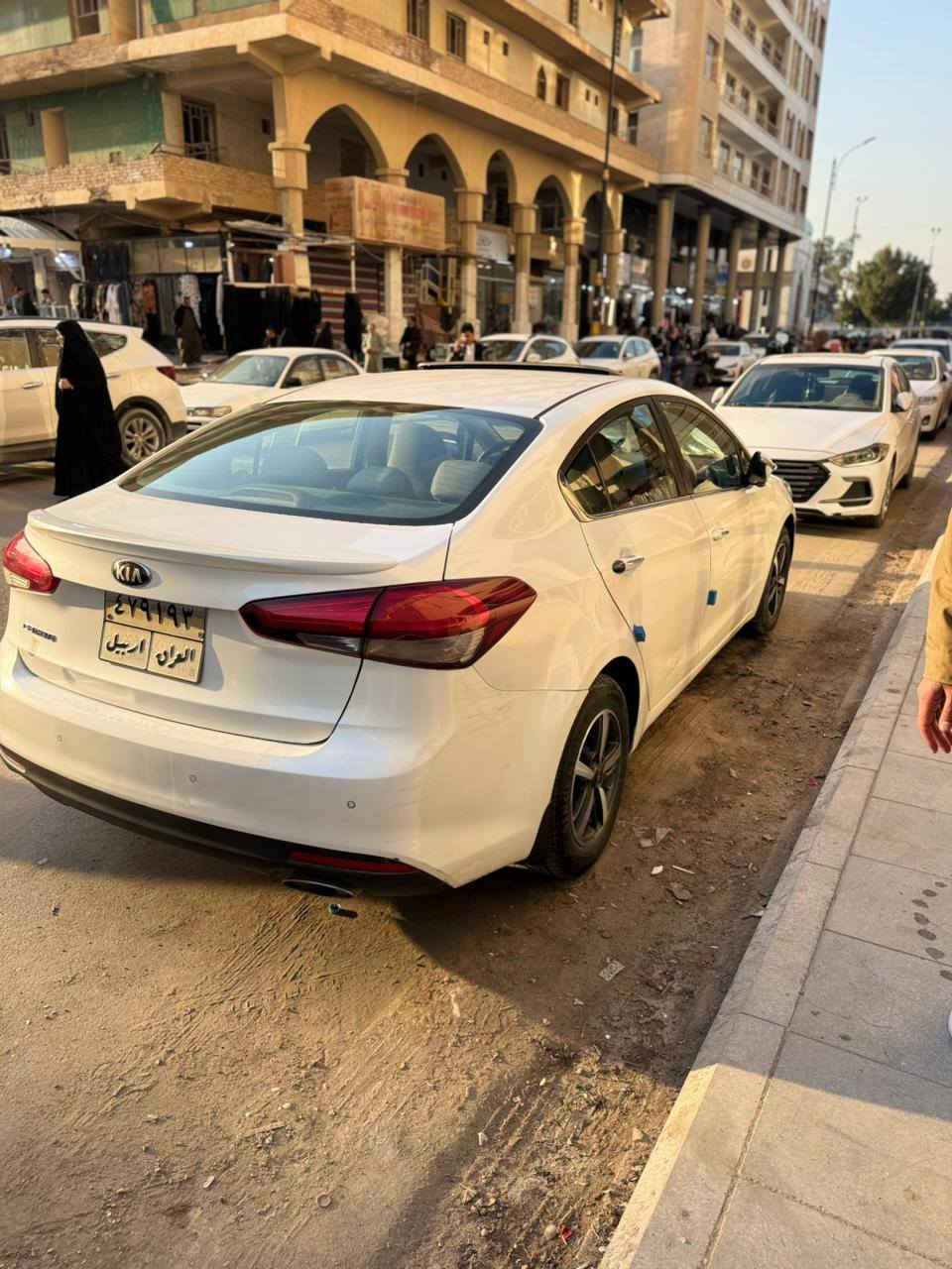 سيراتو 2017 رقم اربيل وكالة مداور موجود فول مواصفات واحد على واحد ViP مكفوله الصبغ والفتح فقط محولبة قليل سعرها 130 وبيها مجال مكاني نجف ***********
