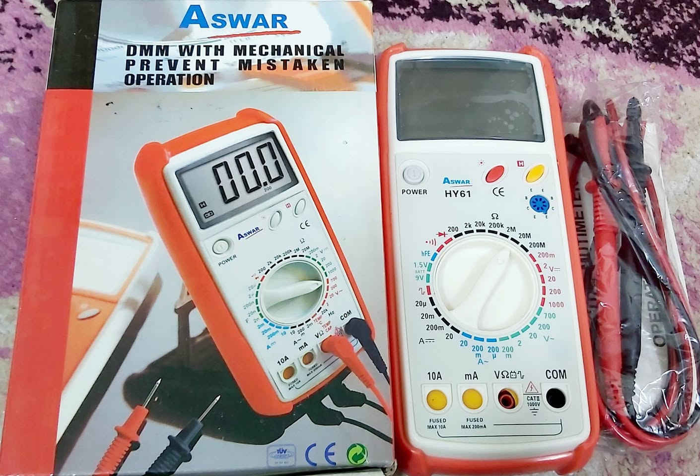 اجهزة ملتيميتر اسوار الاصلي جديد الجهاز  الواحد   ٢٠ الف


**إذا كنت صاحب هذا الإعلان وتريد حذفه لأي سبب، رجاءا أرسل رسالة إلى الدعم الفني**