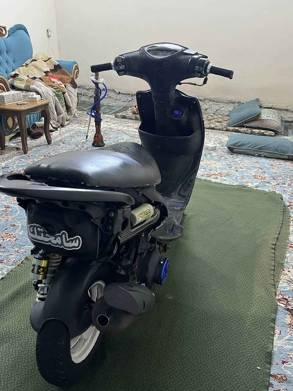 سلام عليكم ماكس عدله وسعرها مناسب 450
مكينة 55 خير من الله مكفوله  خرسه المكينة 

سلف هندر نكره 

سوادات شرط ختم واحد وملاح 

شلعه ومعدل خير من الله 

التزويد البيها 

صدر رياضي سمائي 

دبل خلفي رياضي ابو البطل 

قبق فلاوين رياضي قطره دهن رياضي 

قبق جوزه رياضي 

سلف رياضي 

4 براغي كاعيه رياضي 

قبضات رياضي 

صالنصه كاتم اصلي 

وياله مشيف اصلي 

ضفيره بلاد 

*********** مكاني فلوجة
