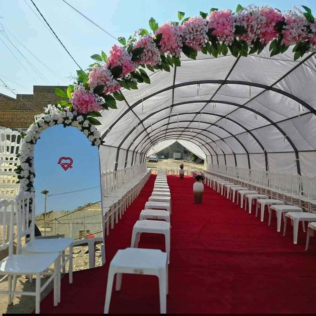 ترتيب العيد بس يمنا
مركز التاج الاعراس كوشات اعراس
خيم اعراس +كراسي +كراسي ابيض +كراسي ملكي+
ديحي
ديالى بلدروز مقابل شارع الكماليات
للحجز 
محمد الباوي
***********
