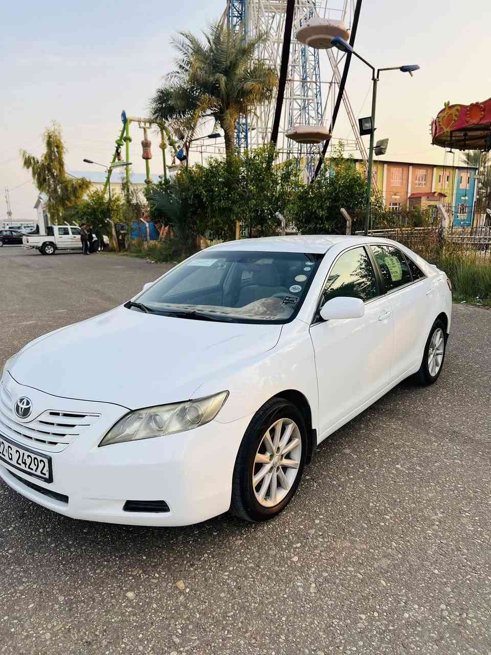 السلام عليكم…للبيـع
-كامري 2009 لون ابيض ثلجي
-وارد امريكي فئة LE
-محرك 4 سلندر 2400 بالشرط
-رقم اربيل دولي سنوية لـ 2030 و هزة جديد
-تخم تاير جديد
-گير بشرط صدر جاهز
-كهربائيات/تدفئه تبريد كله بالشرط
-قطعتين صبغ فقط شرط السونار(بابين جهة السكن)

السـعر (110$)
📍صلاح الدين/الضلوعية
للتواصل
***********
***********
