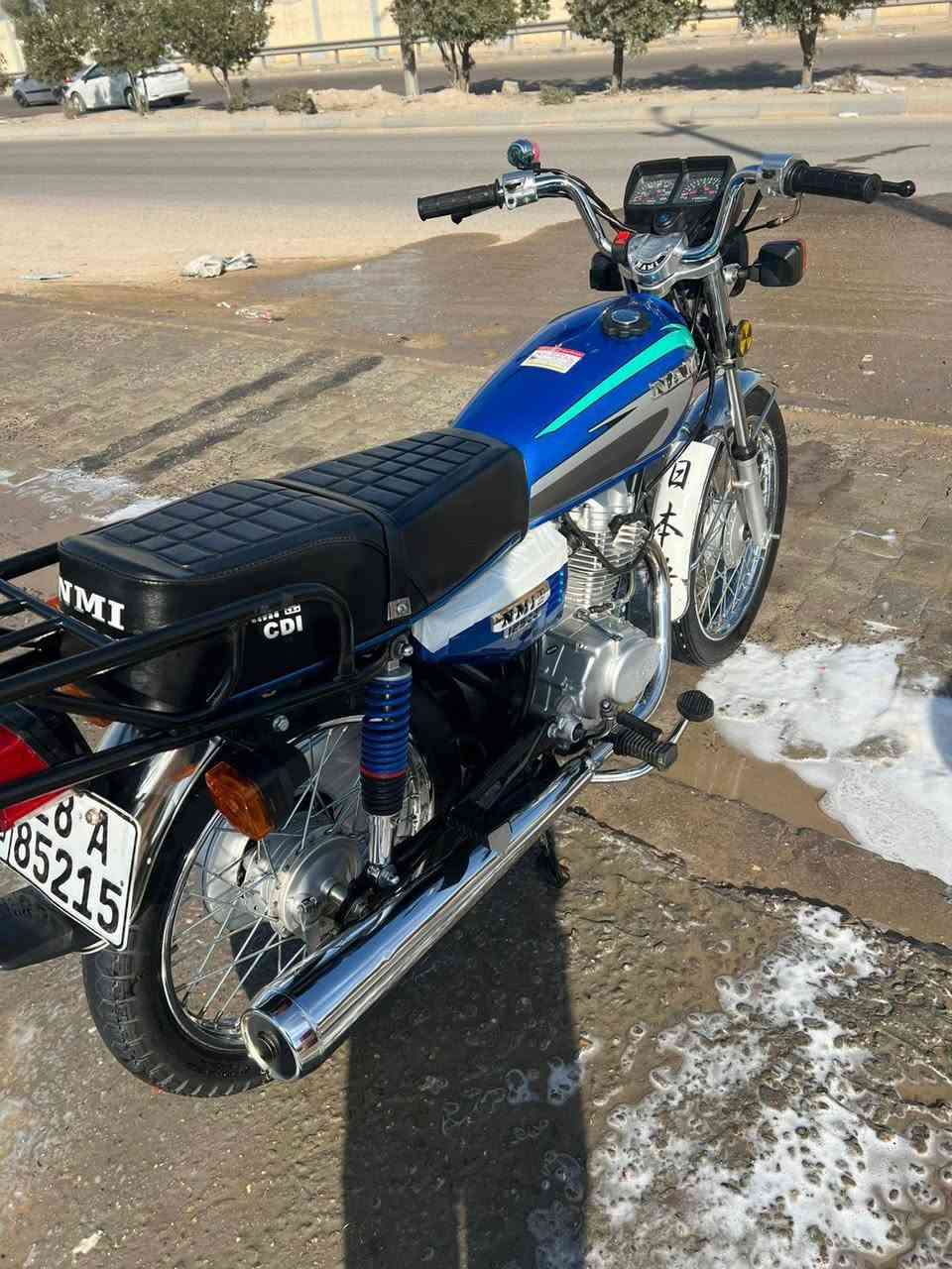 السلام عليكم دراجة للبيع 
مرقم رقم انگليزي شرط مداور ثاني يوم 
دراجة واحد على واحد  مكينه  مبدل ولفات شرط الفحص تجي تشوف وتاخذ السعر مليون و 150وبيها مجال قليل العنوان النجف الاشرف  الاستفسار واتساب ***********
