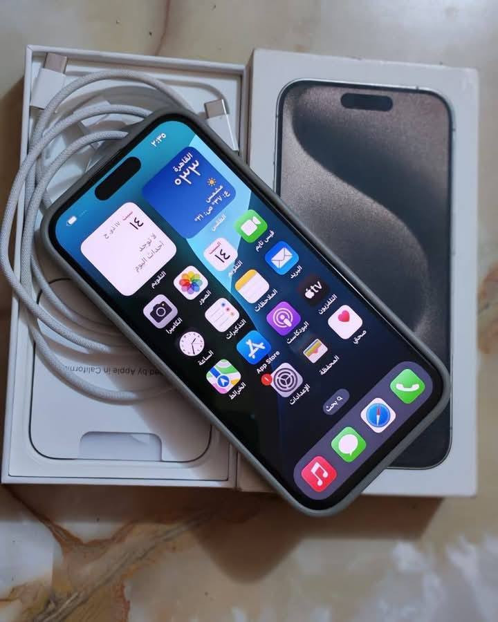 ون 15 برو الصغير 
ذاكرة 256
بطارية 90
ضمان ماستر 
كامل ملحقات 🩶


**إذا كنت صاحب هذا الإعلان وتريد حذفه لأي سبب، رجاءا أرسل رسالة إلى الدعم الفني**