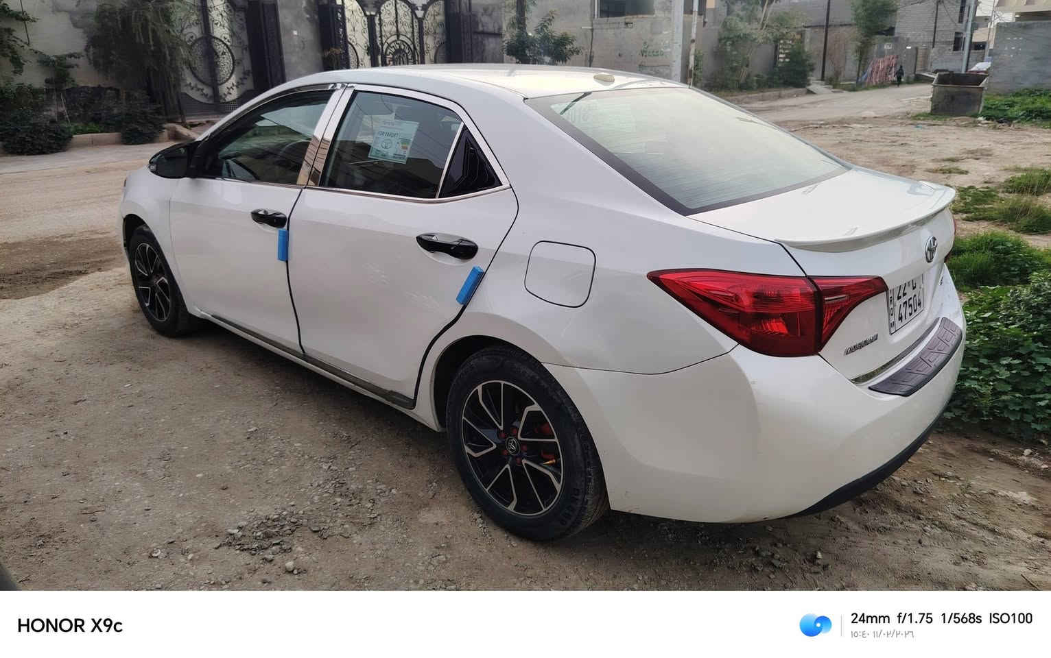 سلام عليكم للبيع كورولا 2018
وارد امريكي
مواصفات se

رقم اربيل بأسمي

سنويه 33

محسن

صدر تخم تاير باتري جديد

كير محرك

السيارة عليه اَدامه كامله

السياره ضرر قطعه وحده باب السايق نفس الون شويه بالجامرلغ الامامي

العنوان ديالى

السعر 158 وبيهه مجال

سونار مرفق

ماشيه 175 

***********
