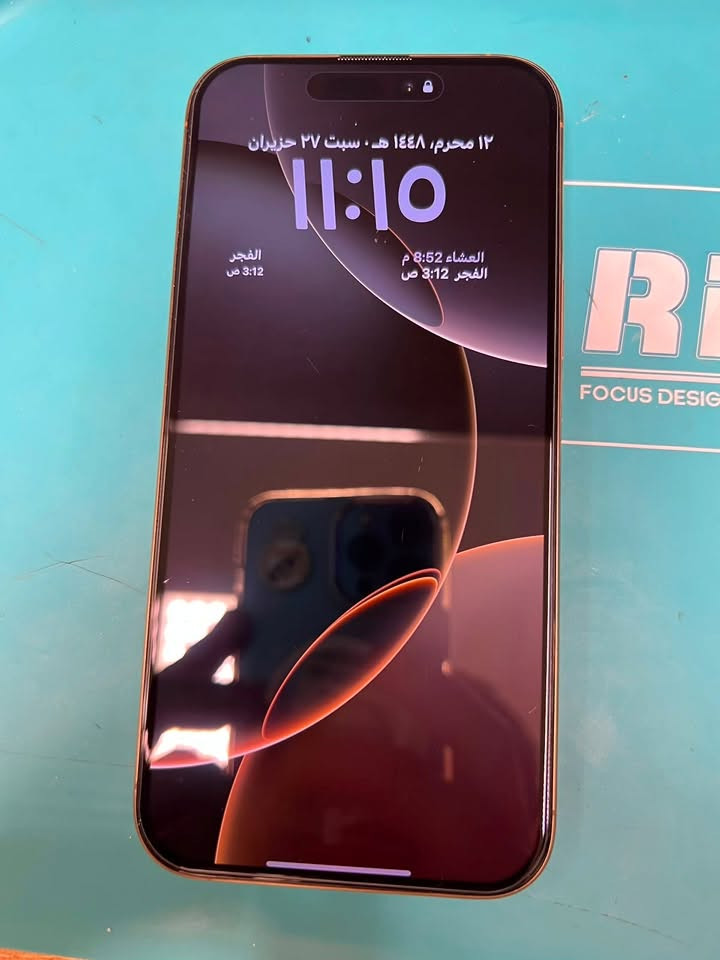 ايفون 16 برو ماكس للبيع
لون :ذهبي
البطارية:92%
الحالة :جهاز نظيف جدا جدا بلادي ممبدل بي شي فقط ملاحظة اكو نقطه بلكلاس الخارجيه مو بلشاشة تشبه الشخط موضح بلصورة 
سعر :مليون و350الف وبي مجال بسيط 
مكاني :بغداد المنصور 📍
موجود بس على الماسنجر


**إذا كنت صاحب هذا الإعلان وتريد حذفه لأي سبب، رجاءا أرسل رسالة إلى الدعم الفني**