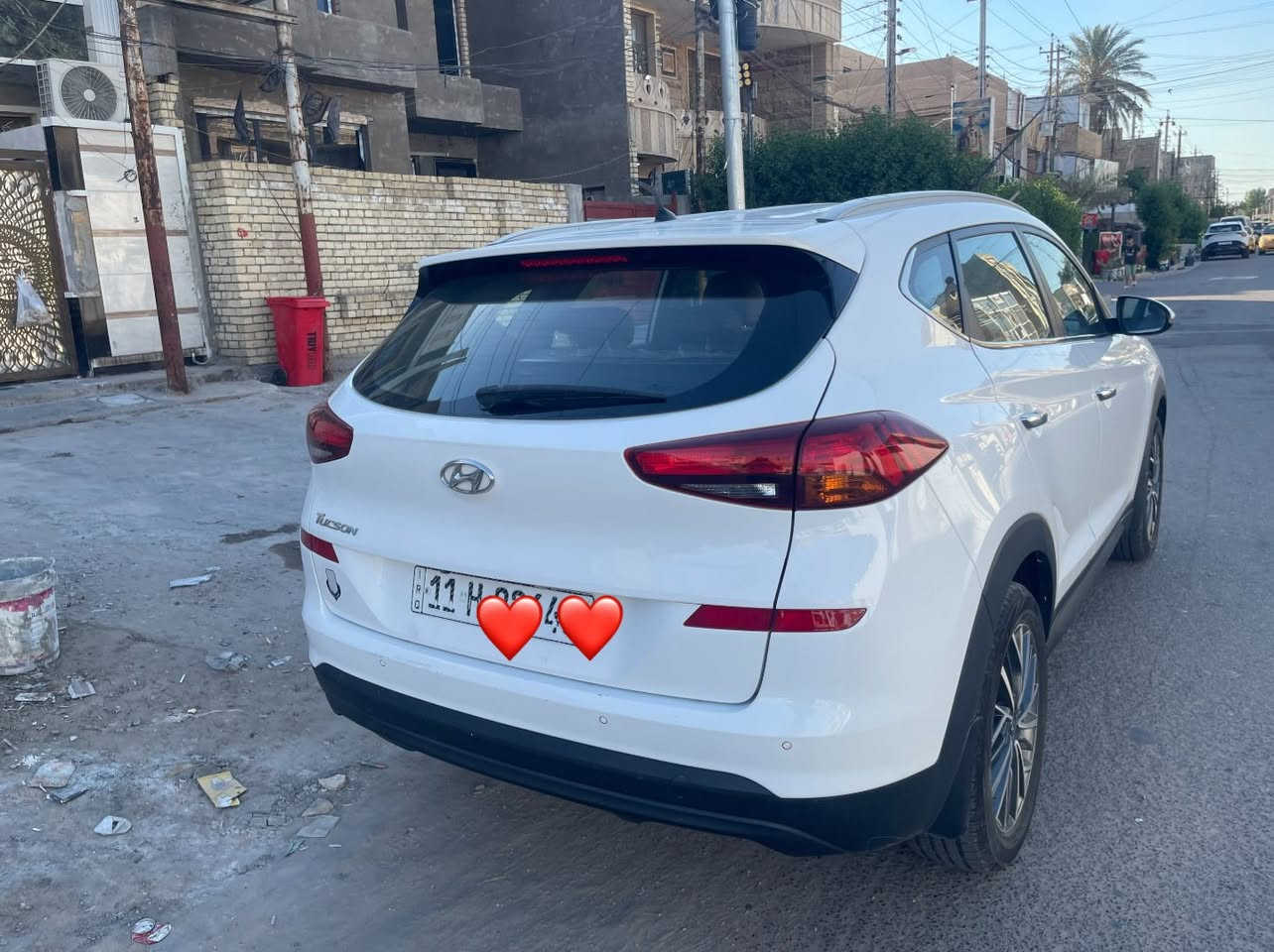 توسان خليجي 2019
سيارة فول ما عدا الفتحة كشنات كهربائي 
السيارة مكفولة 
رقم بغداد باسمي ثاني يوم تحويل
ماشية 128
مكان بغداد الشعب 
للاستفسار ***********
