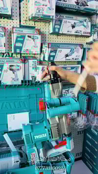 دريل كسار توتل • بطارية ٥أمبير×٢ • شاحن سريع