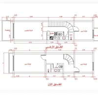 بناء حديث مساحة 80 م وتصمم نفس منشور في صوره مع مخططات بناء ارضي اول ا...
