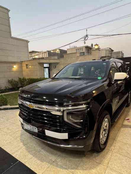 سلام عليكم اخوان 
تاهو موديل 2025 خليجي ضمان وكالة المنصور سيارة كفالة عامة من جميع النواحي  كير مكينة شرط فحص بعدها بضمان الشركة وكلها مجاني كافة الامور

رقم#بغدادباسمي تحويل ثاني يوم 

عداد المسافة 14

المواصفات 
5كامرات
كامرة دوارة 
لون اسود ملكي 

حجم المحرك V8 5.3L

مرتبط بناقل حركة أوتو 10 نمر

رادار + تحديد مسار + مانع تصادم + نقطه عمياء مفتاح التشغيل بصمة
4 باب بصمة

تشغيل عن بعد 

دفع خلفي RWD 

اريل نفكيتر 
حساسات أمامية 

حساسات خلفية 

لايت زينون + LED

بك لايت LED 

دخول بصمة ذكي 

ويل كب 18

حساسات ضغط الاطارات 

اشارة في المرايا الجانبية 

تعليق لمس

هاند بريك كهرباء 

دشبول شاشة ديجيتال متصل

شاشة جبيرة حجم 17 + Apple Car play

شفتات مقود 

مثبت السرعة Cruise 

المودات والاوامر الصوتية 

مخرج منفذ الطاقة 
3 قطع تبريد

حركة المقاعد الأمامية كهرباء
ثلاجة 

تبريد لمس مناخين منفصلين 

3 قطع تبريد 

أوضاع القيادة Drive Mode 

أوتو هولد Auto Hold 

نظام مانع الانزلاق 

نظام نزول المنحدرات 
نظام تحديد المسار
نظام اطفاء وتشغيل المحرك التلقائي

تطعيم الدواخل ألمنيوم
مكان سيارة بغداد الرصافة 
جديدة وبل عافية ع ياخذها 
*********** 
سعرها  (610)
