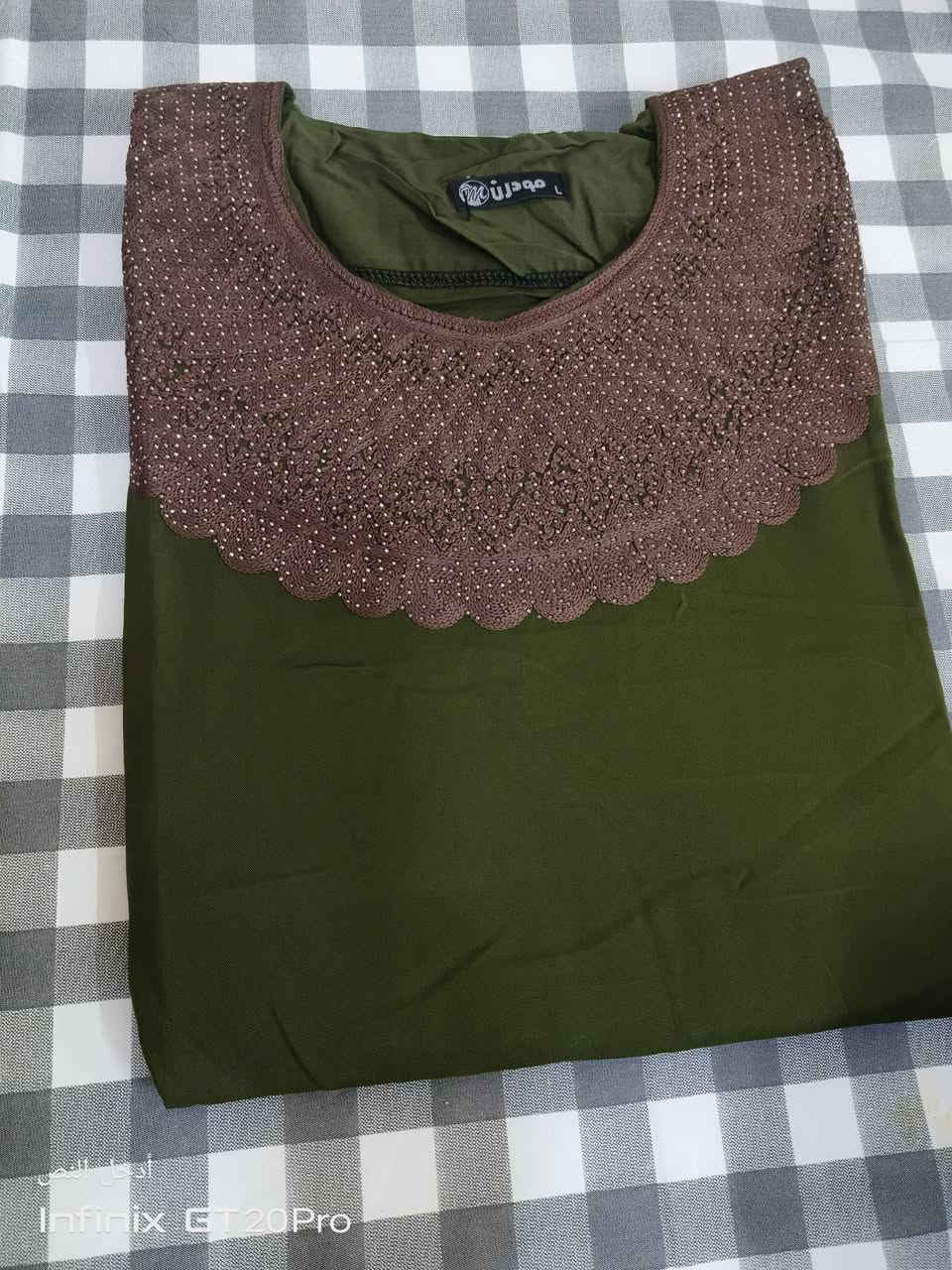 وصل جديد 
دشداشة تطريز ملكي ستراس
خامة كشمير مطاط الاصلي
قياس ml xl xxl
تلبس لوزن ٥٠ ل٩٠
سعر ١٥ الف
يتوفر توصيل بسماية الف
بغداد والمحافظات ٥ الف


**إذا كنت صاحب هذا الإعلان وتريد حذفه لأي سبب، رجاءا أرسل رسالة إلى الدعم الفني**