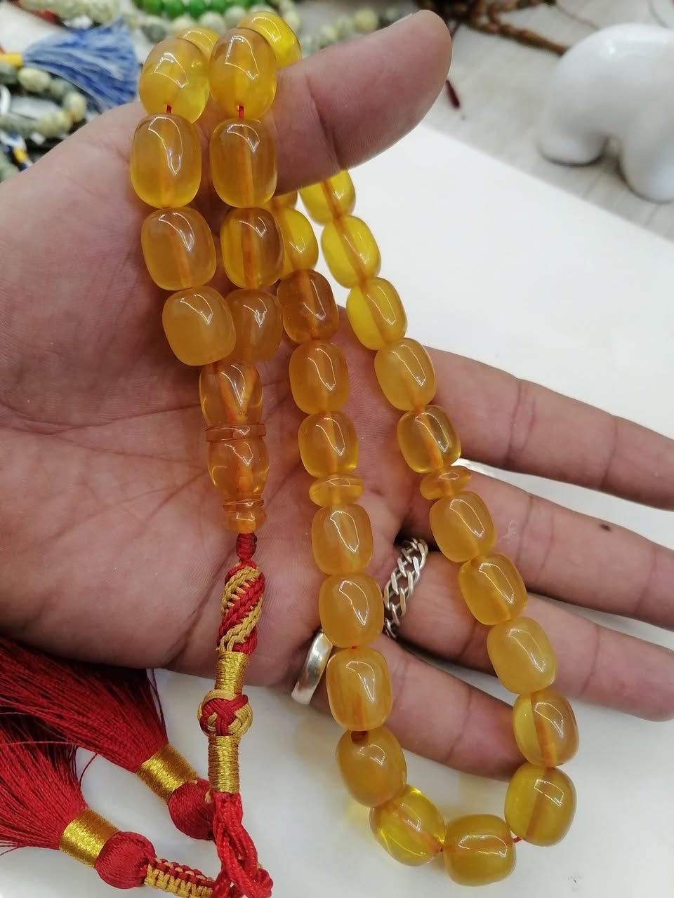 من رخصة مدير الصفحه المحترم سندلوس الماني مشروط عطاب فول نظافه تامه ٣٣ خرزه بوزن صافي ٧١ غرام للمهتمين


**إذا كنت صاحب هذا الإعلان وتريد حذفه لأي سبب، رجاءا أرسل رسالة إلى الدعم الفني**