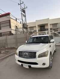 انفنتي QX80 2014 السيارة كفالة عامة  كير مكينة  ضربه  صبغ  بارد  السيا...