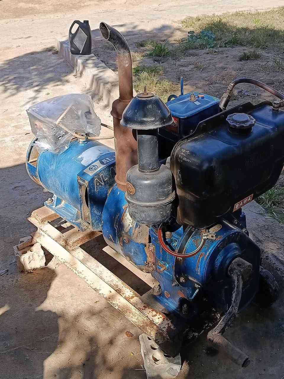 السلام عليكم اخون مولد البيع  10حصان  كيفي 730ونص. البيع رقم ***********
